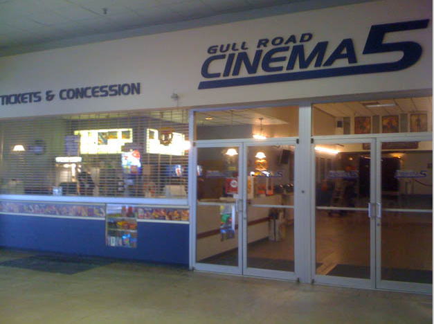 Gull Road Cinema 5 - From Cinema Treasures (newer photo)